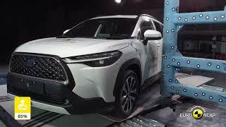 Euro NCAP Crash & Safety Tests of Toyota Corolla Cross 2022