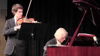 Virgil Boutellis-Taft playing "Nocturne" by and with Paul Cantelon