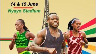 DAY2: OLYMPIC TRIALS 2024 AT NYAYO NATIONAL STADIUM