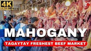 [4K] TAGAYTAY'S MOST FAMOUS BEEF MARKET | Mahogany Beef Market & Bulalohan Walking Tour