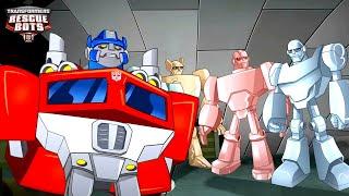 Transformers: Rescue Bots | Optimus Prime Arrives! | Cartoons for Kids | Transformers Junior