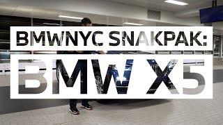 BMWNYC SNAK PAK: BMW X5