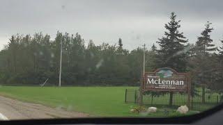 McLennan town in Alberta