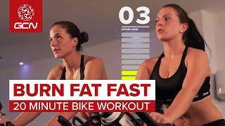 Burn Fat Fast: 20 Minute Bike Workout