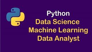 Data Science with Python Course for Beginners |Python Machine Learning |Data Analysis with Python