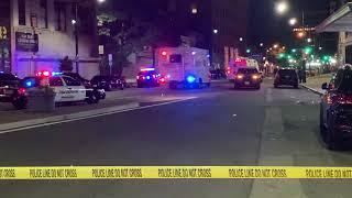 Fatal Shooting Crime Scene at Bar in Downtown Newark June 18, 2021