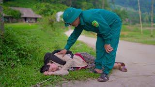 Ly Thi Binh: 7 Months Pregnant - Fainted on the Run