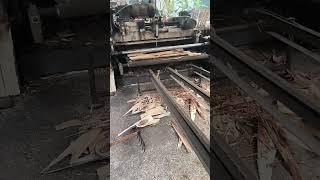 8ft veneer peeling machine and acacia wood processing #machine #woodworking #syninhvan