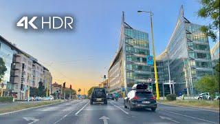  Budapest, Evening Summer Driving  | 4K HDR 60FPS. Jul 2024