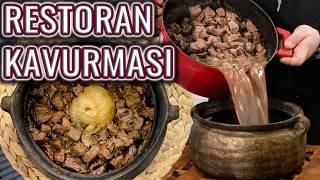 RESTORANLAR KAVURMAYI BÖYLE YAPIYOR !!! (Lokanta Kavurması Tarifi )