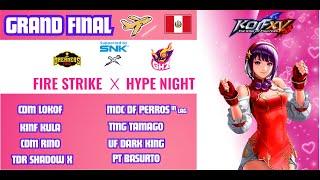 KOFXV  Fire Strike Road to Peru #SWC North America KOF Tournament FINALS!