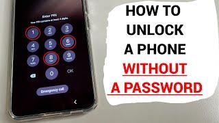 How to Unlock a phone WITHOUT A PASSWORD if you forgot it| Samsung FRP unlock (Using PC)