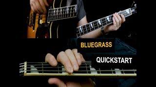 Bluegrass Bass Lessons - Basslines for Bluegrass - Quick start