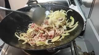 How to cook Simple and Easy Sliced Pork with Onion