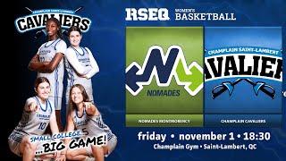 RSEQ Basketball féminin  Montmorency @ Ch.-St-Lambert [2024-11-01]