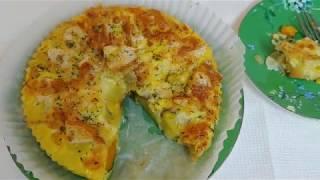 간단하고 맛도 좋은 이탈리아 오믈렛 단호박,고구마 프리타타(Frittata)