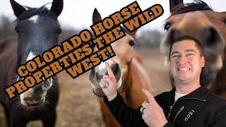 Colorado Horse Properties, the WIld West!