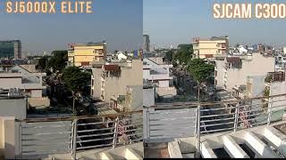 Sjcam SJ5000x Elite VS Sjcam C300 Video comparison