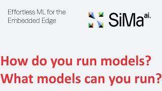 Sima.AI - A short interview about technical details on Embedded World.