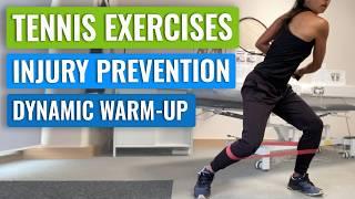 Tennis Exercises: Warm-up & Injury Prevention