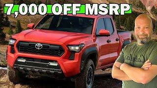 2024 Toyota Tacoma BEST DEALS Right Now And Best Time To Buy