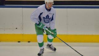 CRAZY Auston Matthews Pregame Shooting Drill