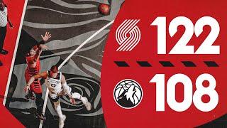 Portland Trail Blazers 122, Minnesota Timberwolves 108 | Game Highlights | November 12, 2024