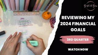 Reviewing my 2024 financial goals | Quarterly Review | UK Cash Stuffer | Saving Money