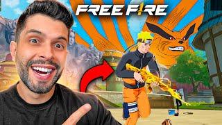 NARUTO CHEGOU!! A MELHOR PARCERIA DO FREE FIRE!!