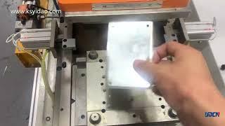 Aluminum foil plate die cutting machine