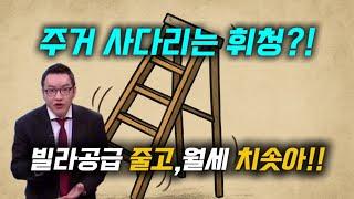 주거 사다리가 휘청?  빌라 공급이 줄고 월세는 치솟고 주거시장 불안한 지금, 해결책은 무엇.#주거사다리 #재개발투자 #빌라재개발 #부동산투자 #아파트값상승