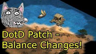 AoE2: DE | Dawn of the Dukes Patch  Breakdown (balance changes for old civs)