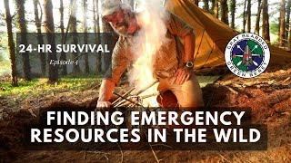 Finding Emergency Resources in the Wild (24 Hour Survival Ch. 4) | Gray Bearded Green Beret