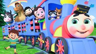 Train Choo Choo Song + MORE Adventure  Nursery Rhymes & Kids Songs @lalafun-kids-nursery-rhymes