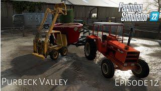 Purbeck Valley 12 | Making Total Mixed Ration | Map Conversion By MS Modding | Farming Simulator 22