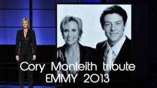 65° Emmy Awards - Jane Lynch Tribute for Cory Monteith { GLEE } 2013