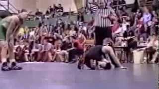 Mark Jayne Wrestling St Edward vs Paul Augle Providence Catholic (IL) 1999