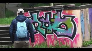 bombing on a daily basis - ROD graffiti