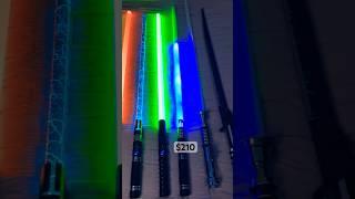 My Lightsabers But They Get Progressively More Expensive!