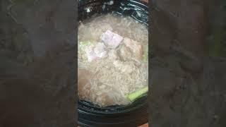 芋頭里肌炊粉湯  #全家便利店 #微波食品
