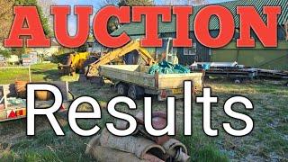 Auction results. What Did we get from Auction.