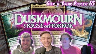 Top 10 Duskmourn Cards For Commander | Geek 'n' Speak Podcast #65 | #mtgpodcast #duskmourn