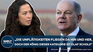 AMPEL-AUS: "Die Unflätigkeiten fliegen hin und her - doch der König ist Scholz" - Anna Schneider