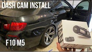 Vantrue N4 Dash Cam Installation on BMW F10 M5