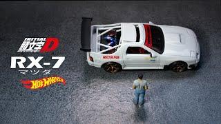 RX7 Savanna Initial D Custom Hot Wheels