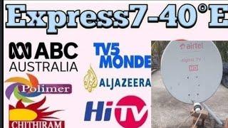 Express am 40e Satellite  New Channels Add Latest Update 2024