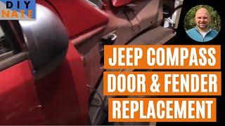 Jeep Compass Front Passenger Door and Fender Replacement (2008) by DIYNate