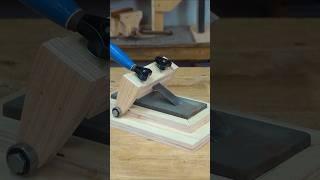 Sharpen Your Chisel LIKE A PRO With This Easy DIY Jig! #woodworkingtools #diysander #carpentrytools