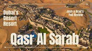 Honest Review of Dubai's Desert Resort Qasr Al Sarab Resort, Anantara in the Middle of the Desert!