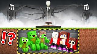 Doomsday Bunker to Protect Families From DEADLIEST FOG in Minecraft - Maizen JJ and Mikey